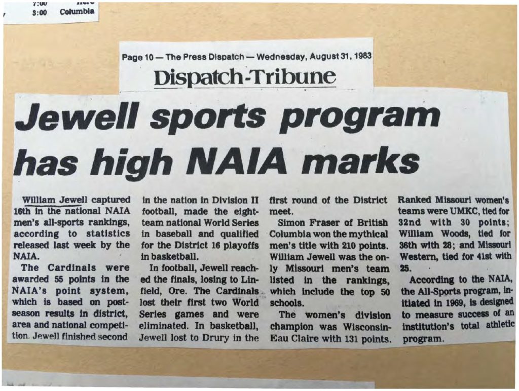 jewell-sports-program-has-high-naia-marks