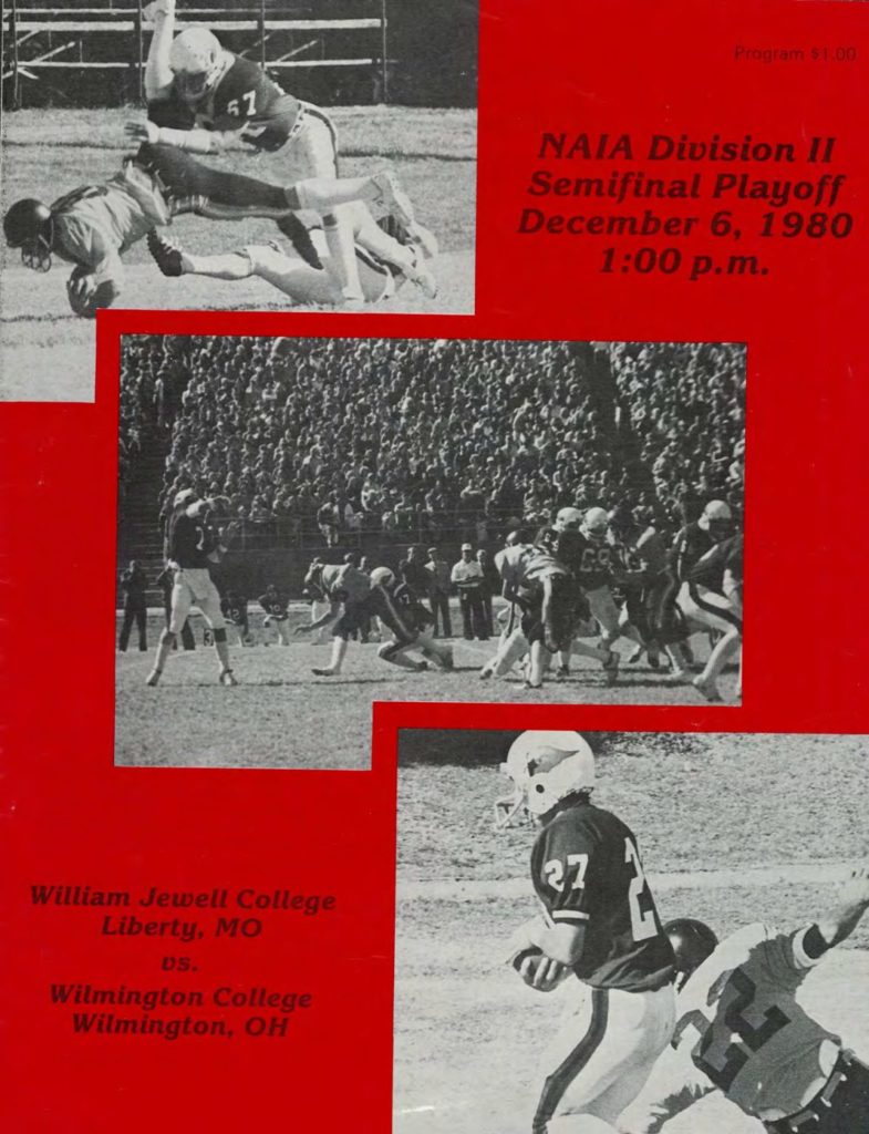 1980 Wilmington Playoff Program